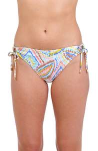 Group Side Tie Hipster Bottom: Sunbaked Jewels Side Tie Hipster Bottom