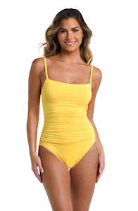 Swim Collection Island Goddess: Island Goddess Lingerie One Piece - Pineapple