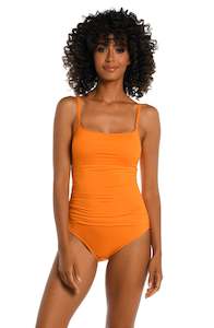 Island Goddess Lingerie One Piece - Tangerine