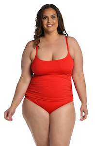 Island Goddess Lingerie One Piece - Cherry