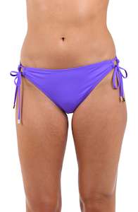 Island Goddess Side Tie Hipster Bottom - Ultraviolet