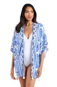 Beyond The Pacific Kimono Cover Up