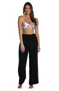 Group Pallazo Pant: Coastal Covers Palazzo Pant - Black