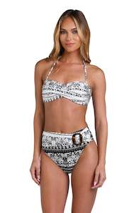 Sunshine 79 Ivory Coast Bandeau Bikini Top