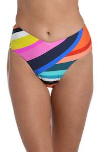 High Waisted Bottoms: Sunscape V-Front High-Waist Bottom