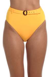 Sunshine 79 Wanderlust Solids High-Waist Bottom - Sunshine