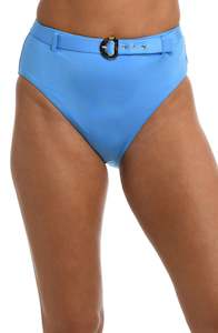 Sunshine 79 Wanderlust Solids High-Waist Bottom - Sky