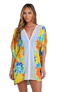 Sunshine 79 Summertime Vibes V-Neck Caftan