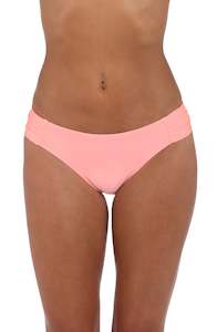 Sunshine 79 Solids Side Shirred Hipster Bottom - Blossom