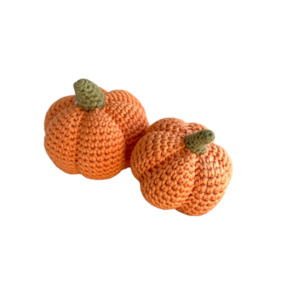 Crochet Pumpkin Orange