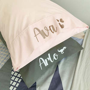 Gift: Personalised Kids Pillow Cases