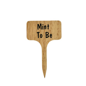 Plant Sign - Mint To Be