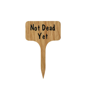 Gift: Plant Sign - Not Dead Yet