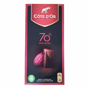 Cote D'or Extra Dark 70% Chocolate 100g - BBD 21.12.24