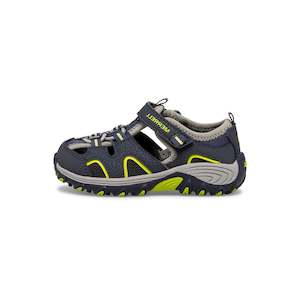 Kids Hydro H2O Hiker Sandal Jr Navy/Lime