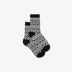 Mothers Day Gift Ideas: Diamond Sock Black