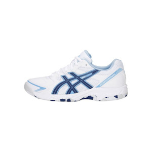 Asics: Women's Gel Shepparton 2 White/Blue Print (size US 7)