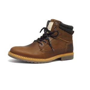 Mens Boots: Nevada Dark Brown (size 41)