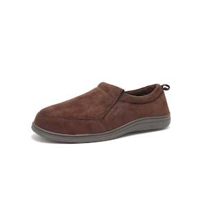 Mens Slippers: Men's Resort Brown