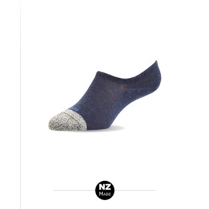 Nz Sock Company: F450 Womens Merino Sneaker Sock Navy