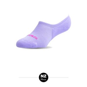 Nz Sock Company: Womens Nuyarn Sneaker Sock Lavender