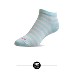 Nz Sock Company: Womens Merino Low Cut Liner Seaspray