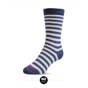 F2004 Womens Merino Full Cushion Stripe