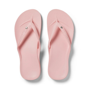 Arch Support Jandals Crystal Pink