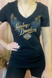 Harley Davidson Vintage Tee - Size Medium