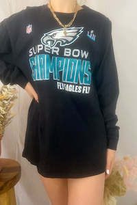 Super Bowl Champions Long Sleeve Tee - Large