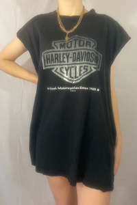 Clothing: Vintage Harley Davidson Singlet- XL