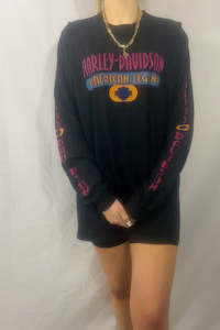 Harley Davidson Long Sleeve Tee - Large