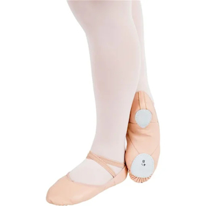 Elite Pink Flat Ballet Shoe with Split Sole for Junior & Senior Dancers