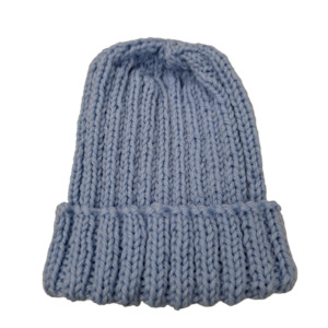 Handmade Woollen Baby Hat Blue