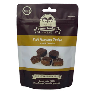 Potter Brothers Chocolates - Soft Russian Fudge in Milk Chocolate