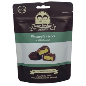 Potters Brothers Chocolates - Pineapple Pieces in Milk Chocolate