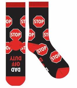 Frankly Funny Novelty Socks - Dad off Duty