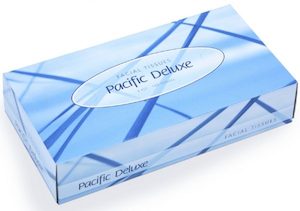 2 Ply Deluxe Facial Tissues