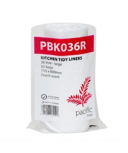 Sanitary disposal: 36 Litre White Kitchen Tidy Liner