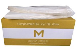 36 Litre Compostable Office Bin Liners