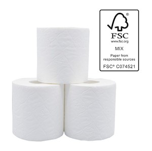 2 Ply 400 Sheet Toilet Rolls