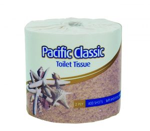 2 Ply Classic 400 sheet Wrapped Toilet Rolls