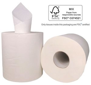 2 Ply Automatic Paper Towel (White)