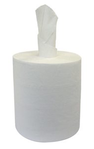 Sanitary disposal: 1 Ply White Centrefeed Wipes