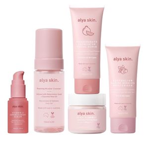 ALYA SKIN Supercharged Skincare Bundle (RRP $189.91)