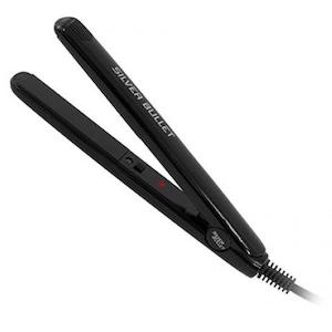 SILVER BULLET Mini Hair Straightener - Black