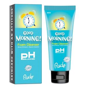 Rude Collection: RUDE Good Morning Foam Cleanser - pH Balanced