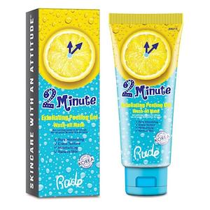 RUDE 2 Minute Exfoliating Peeling Gel Wash-off Mask