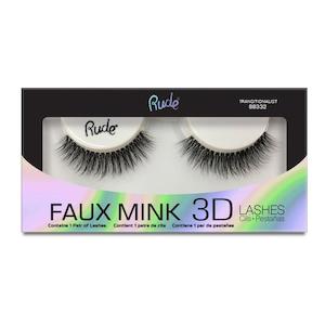 RUDE Faux Mink 3D Lashes - Transitionalist