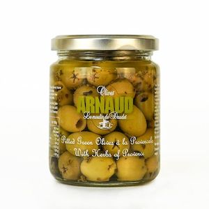 Dairy product wholesaling: Arnaud Provencal Pitted Green Olive with Herbs 130g